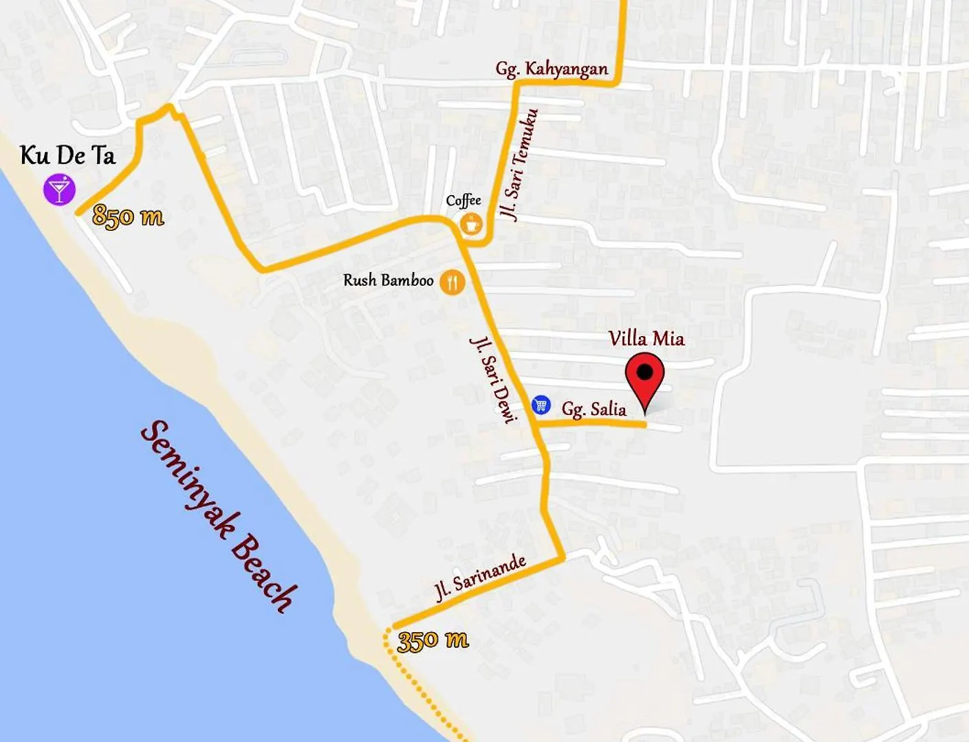 Villa Mia Seminyak - Boutique Villas 0*,  Endonezya